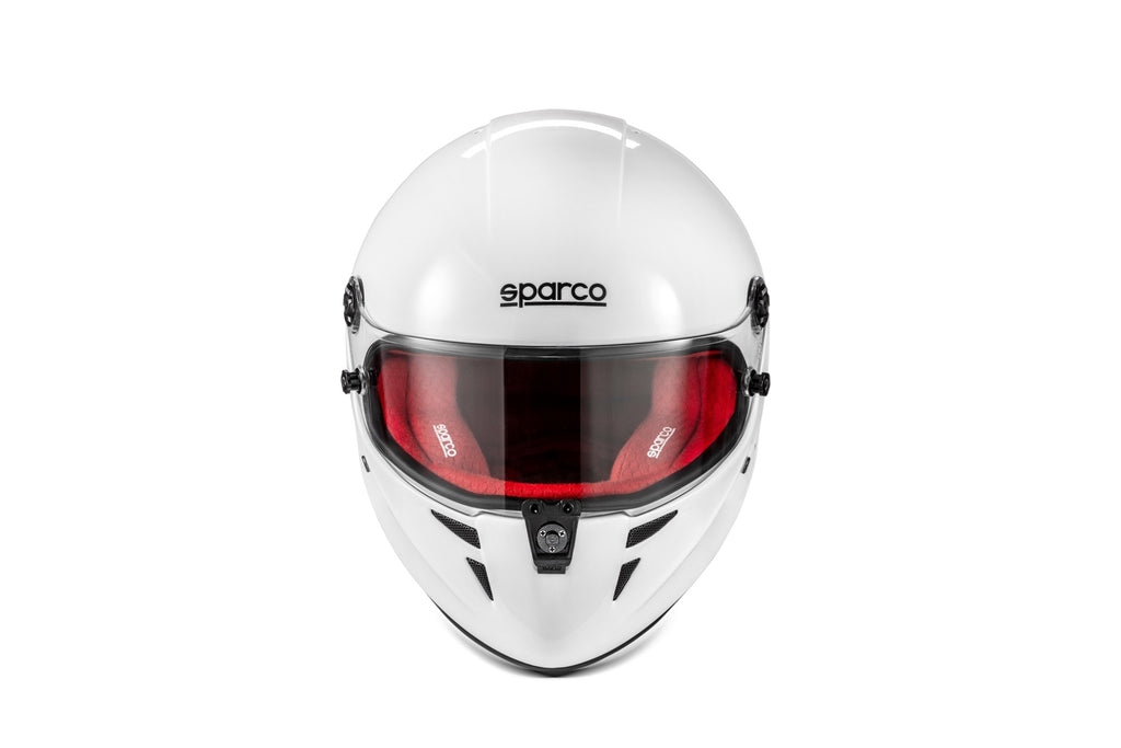 SPARCO BRH0007B0W090ML Helmet Stealth Medium / Large White Red SA2025