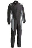 SPARCO BRS0037U0K10048 Suit Stint Black/Grey Small