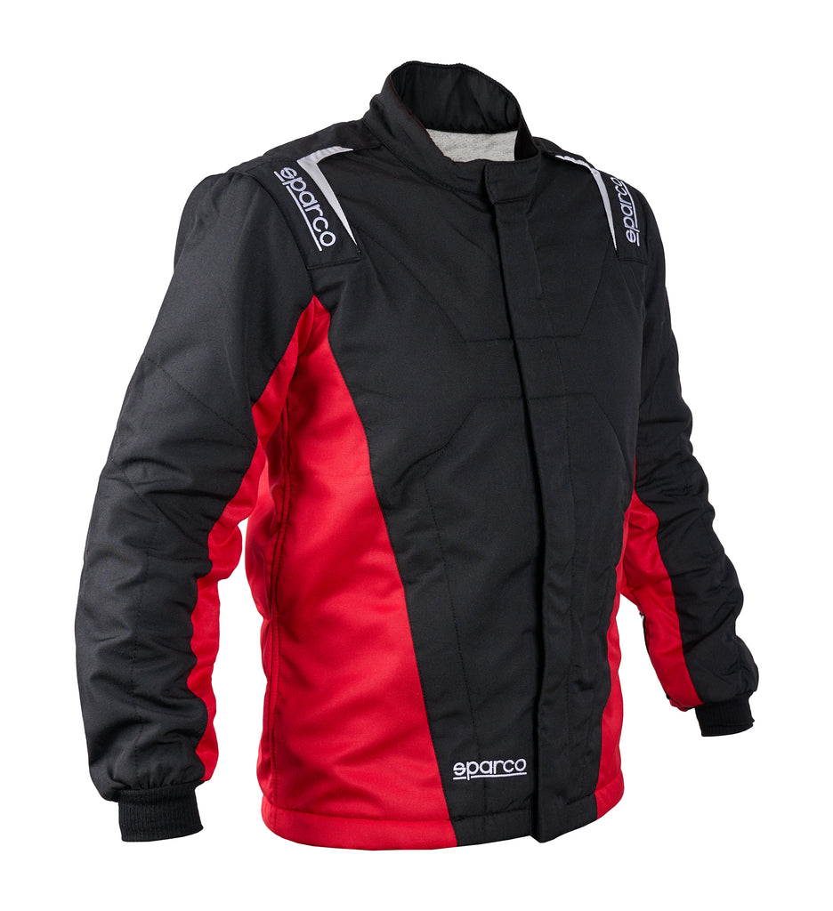 SPARCO BRS0054U0K12056 Jacket Stint Black/Red Large