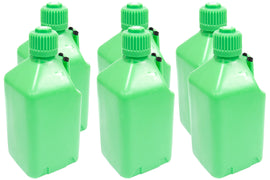 SCRIBNER 2000GG-CASE Utility Jug - 5-Gallon Glow Green - Case 6