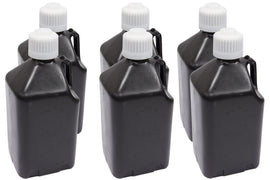 SCRIBNER 2000K-CASE Utility Jug - 5-Gallon Black - Case 6
