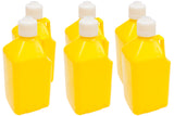SCRIBNER 2000Y-CASE Utility Jug - 5-Gallon Yellow - Case 6