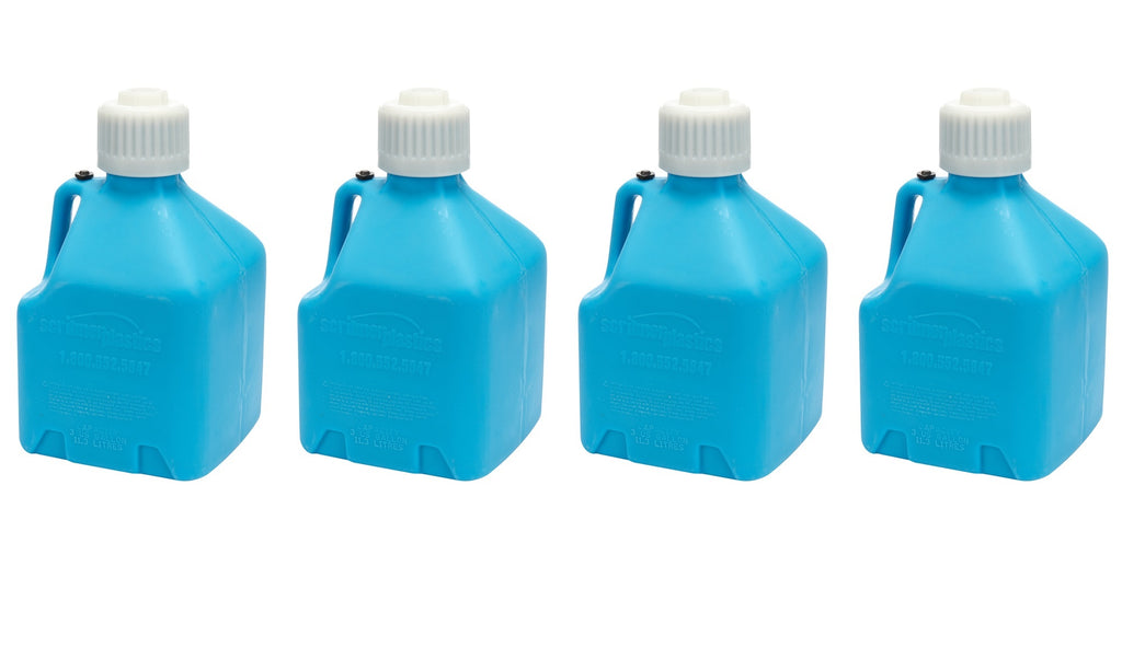 SCRIBNER 2020B-CASE Utility Jug - 3-Gallon Blue - Case 4