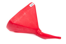 Load image into Gallery viewer, SCRIBNER 6115R Funnel - 14in 45 Deg. D-Shape Red