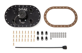 SCHULTZ RACING FUEL CELLS SFP100-10 Filler Plate Alum 10an Outlet Billet Cap