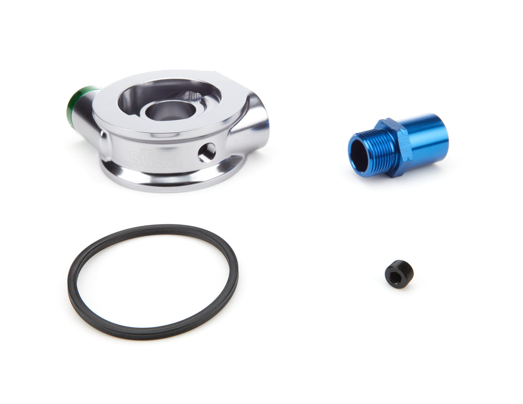 SETRAB OIL COOLERS 19-SPTB76-22-180-22 Billet Alm Sandwich Oil Filter Adapter 22mmx1.5