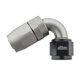 SETRAB OIL COOLERS 22-AN10RU10-120 SETRAB Oil Coolers 22-AN10RU10-120 120-Degree Hose End Fitting - Aluminum, Gray/Black Anodized
