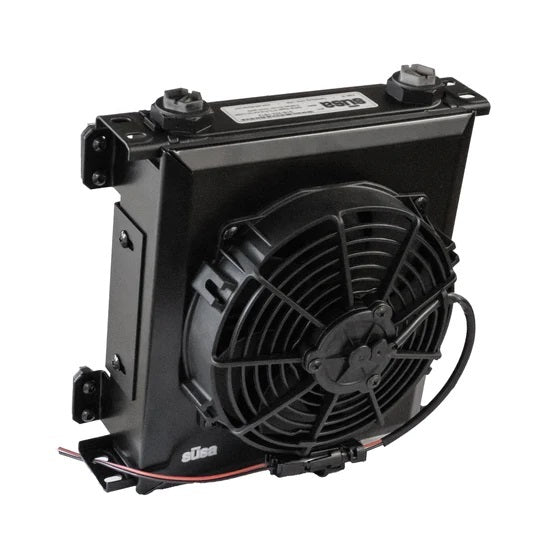 SETRAB OIL COOLERS FP332S-M22I Series-3 Oil Cooler - 32-Row w/12-Volt Fan
