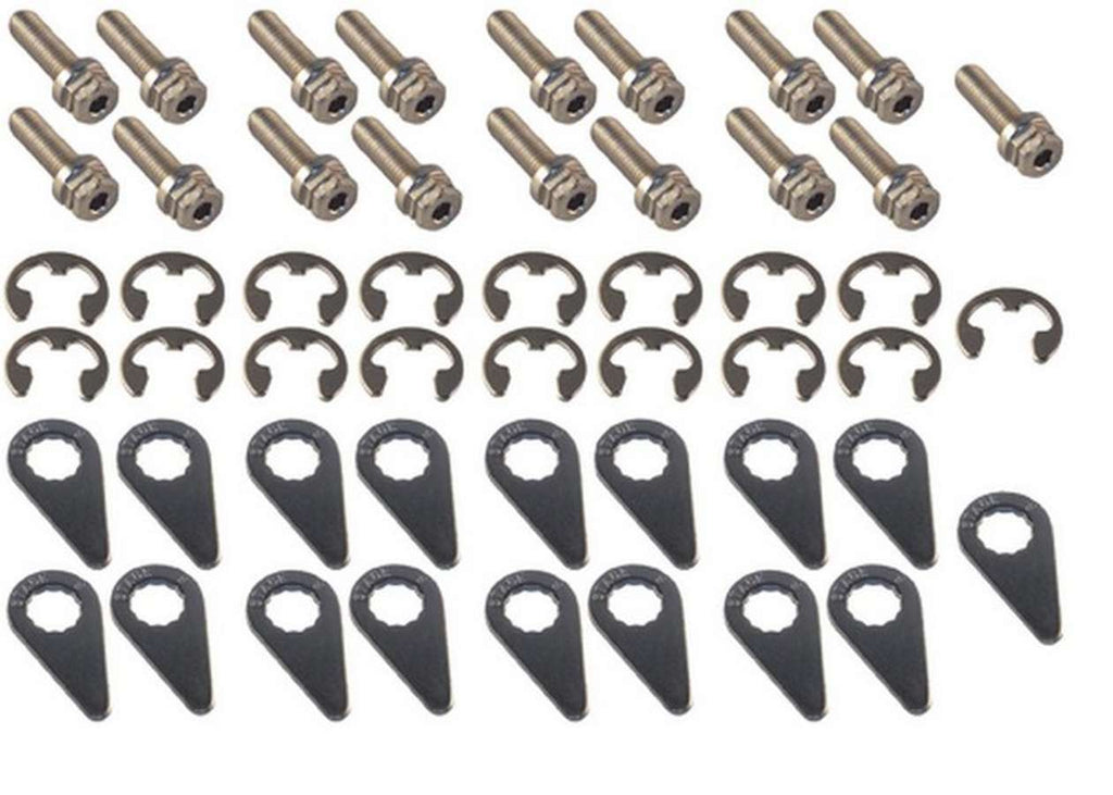 STAGE 8 FASTENERS 8916 Header Bolt Kit - 6pt. 8mm-1.25 x 25mm (17)