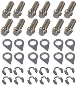 STAGE 8 FASTENERS 8931 Header Bolt Kit - 12pt. 3/8-16 x 1in (12)