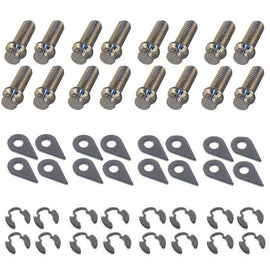 STAGE 8 FASTENERS 8932 Header Bolt Kit - 12pt. 3/8-16 x 1in (16)