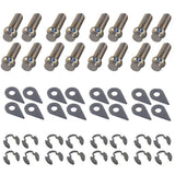 STAGE 8 FASTENERS 8932 Header Bolt Kit - 12pt. 3/8-16 x 1in (16)