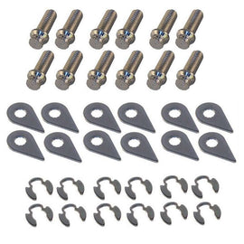 STAGE 8 FASTENERS 8936 Header Bolt Kit - 12pt. 3/8-16 x 1in (12)
