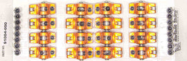 SHARP ROCKERS S1004-050 SBC Rocker Arms - 1.5 Ratio 7/16 Stud