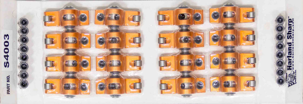SHARP ROCKERS S4003 SBF Rocker Arms - 1.6 Ratio 3/8 Stud