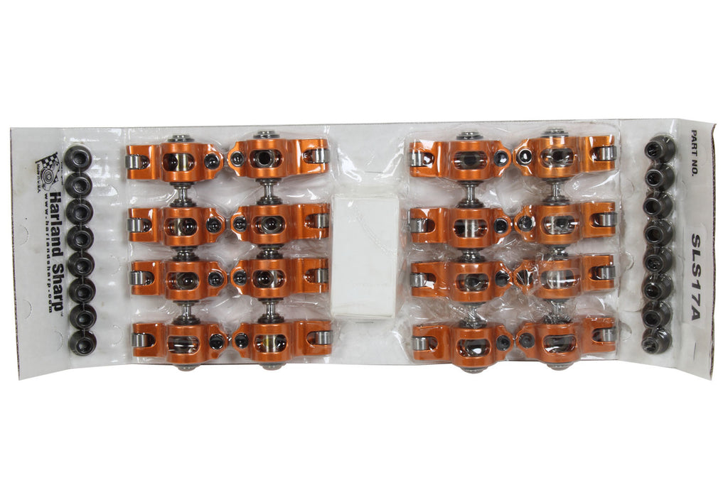 SHARP ROCKERS SLS17A GM LS1/LS2/LS6 Rocker Arm Set 1.7 Ratio Adj.