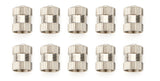 SHURTRAX 80110 Valve Stem Cap Stainless Set of 10