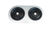 Load image into Gallery viewer, SEALS-IT GS10032H6 Firewall Grommet 2-Hole 5.750in x 3in .375in ID