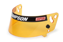 Load image into Gallery viewer, SIMPSON SAFETY 1012-17 Shield Amber Shark Vudo Hi-Res.