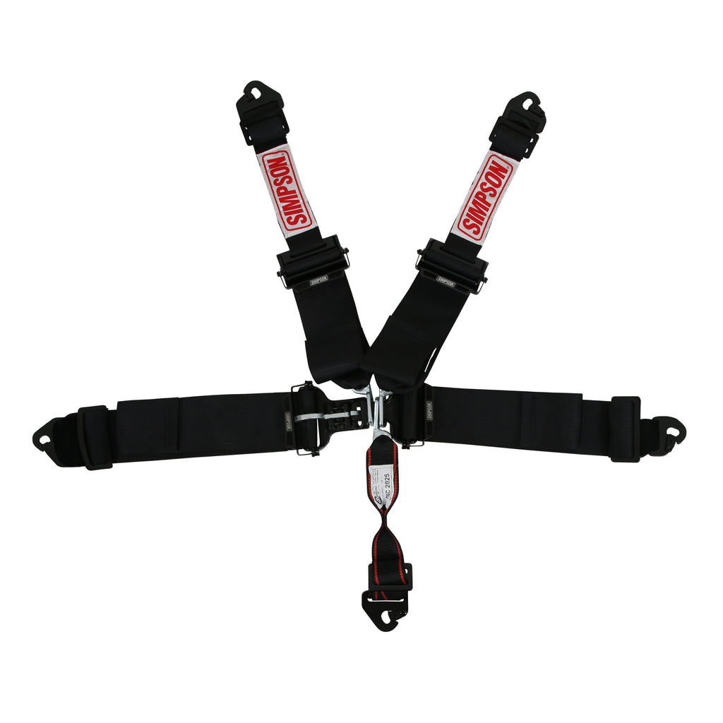 SIMPSON SAFETY 132LD5WC Harness 5pt LL Pull-Down 3in / 2in Hans Shldr
