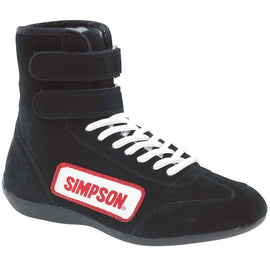 SIMPSON SAFETY 28100BK High Top Shoes 10 Black