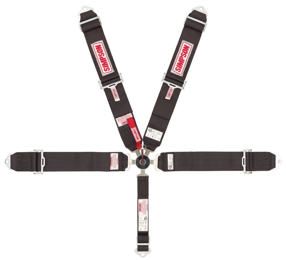 SIMPSON SAFETY 29104BK 5pt Harness System CL P/U B/I Ind