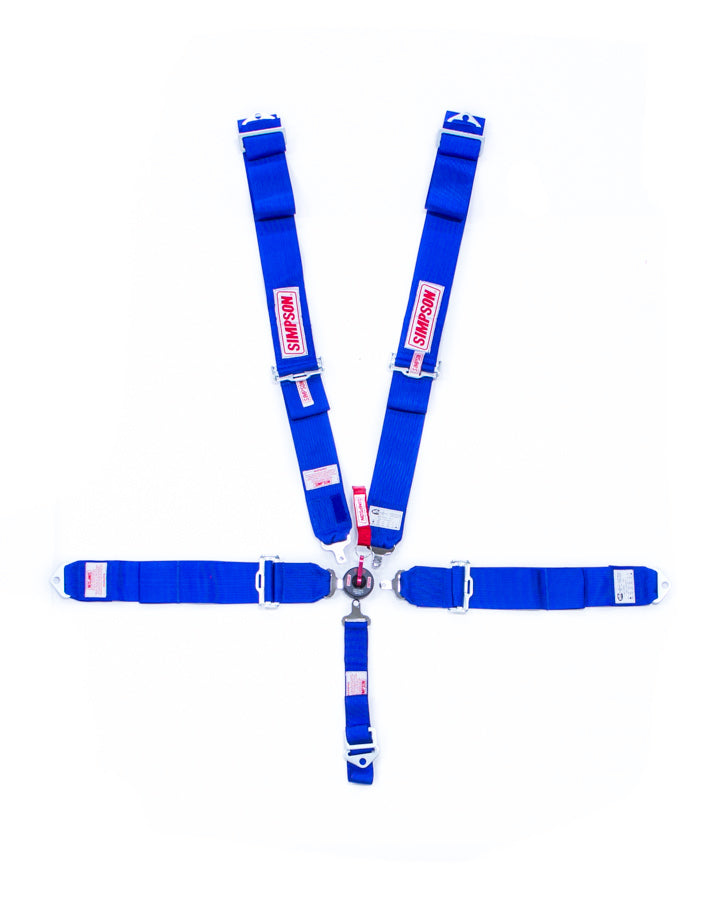 SIMPSON SAFETY 29110BL 5-PT Harness System CL P/D B/I Ind 55in