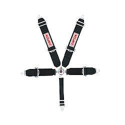 SIMPSON SAFETY 29112BK 5-PT Harness System CL P/D W/A Ind 55in