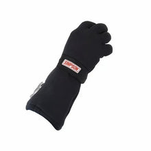 Load image into Gallery viewer, SIMPSON SAFETY 37017XK SIMPSON SAFETY Holeshot-22 Driving Gloves X-Large Black SFI 3.3/20 with Double Layer and Nomex