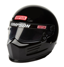 SIMPSON SAFETY 7210032 Helmet Super Bandit Large Black SA2020