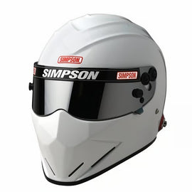 SIMPSON SAFETY 7297341 Helmet Diamondback 7-3/4 White SA2020