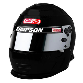 SIMPSON SAFETY 7707128 Helmet Speedway Shark 7-1/2 Flat Black SA2020