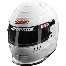 SIMPSON SAFETY 7707141 Helmet Speedway Shark 7-1/4 White SA2020