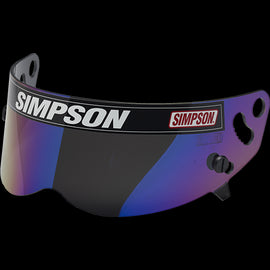 SIMPSON SAFETY 89402 Shield Iridium/Metalized Bandits/ Diamond Back