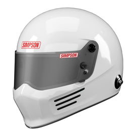 SIMPSON SAFETY 9200021 SIMPSON SAFETY Bandit Full Face Helmet SA2025, Medium, White