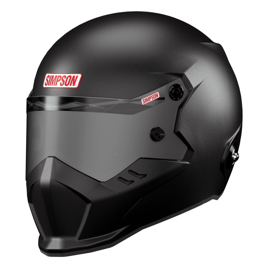 SIMPSON SAFETY 9290008 SIMPSON SAFETY KingSnake Full Face Helmet X-Small Matte Black SA2025