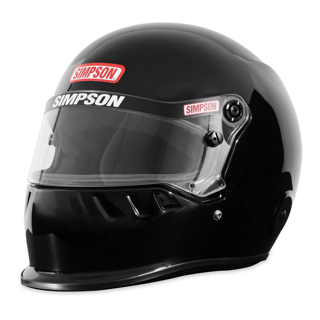 SIMPSON SAFETY 9950042 SIMPSON SAFETY Vudo Full Face Helmet SA2025 – Black, X-Large