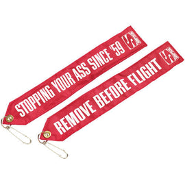 SIMPSON SAFETY CHUTEFLAG Chute Tag Remove Before Flight