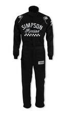 Load image into Gallery viewer, SIMPSON SAFETY CK02121 Suit Checkers Small Black SFI 3.2A/5