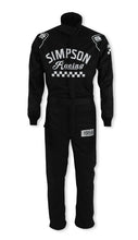 Load image into Gallery viewer, SIMPSON SAFETY CK02521 Suit Checkers XX-Large Black SFI 3.2A/5