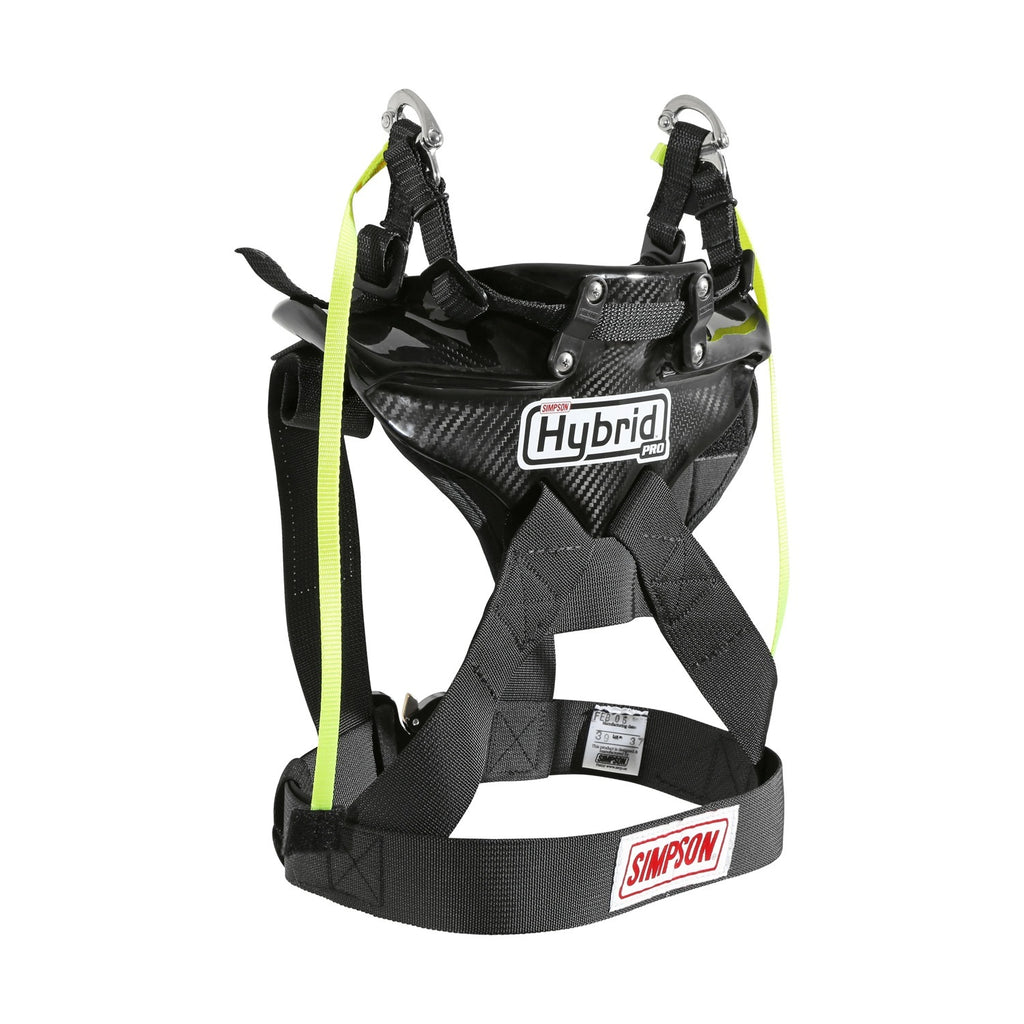 SIMPSON SAFETY HYPLMED11 SIMPSON SAFETY Hybrid Pro Lite Head and Neck Support Kit (Part #HYPLMED11, Medium)
