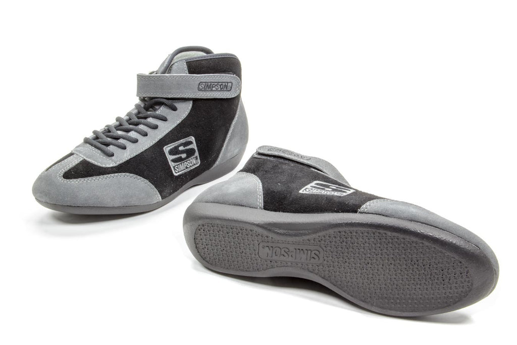 SIMPSON SAFETY MT110BK Midtop Shoe Black 11