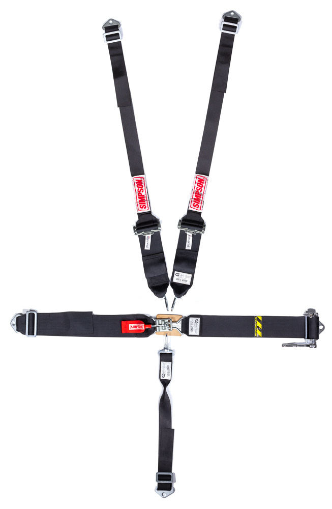 SIMPSON SAFETY SB51203 5-PT Harness System Steel Ratchet Left
