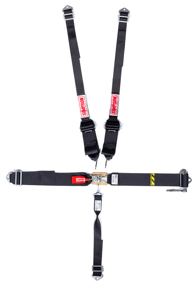 SIMPSON SAFETY SB51204 5-PT Harness System Alum Ratchet Left Side