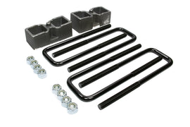 SKYJACKER BUK2061 Rear Block Kit 2in with U-Bolts