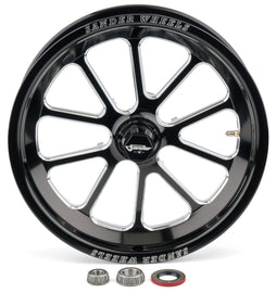 SANDER ENGINEERING 74015035A-10-BM Sander Engineering 740 Series 15x3.5 Inch Aluminum Wheel with Anglia Spindle Mount