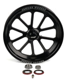 SANDER ENGINEERING 74015035S-10-B Sander Engineering 740 Series 15x3.5 inch Aluminum Wheel with Black Anodized Finish and Machined Center