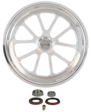Load image into Gallery viewer, SANDER ENGINEERING 74015035S-10 Sander Engineering 740 Series 15 x 3.5 Inch Aluminum Wheel with Polished Finish