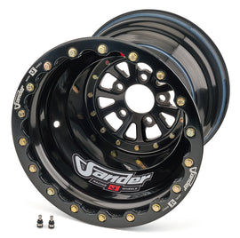 SANDER ENGINEERING 762161640IBOBS47BDBL-B 762 Series 16x16x4in 5x4.75 Bolt DBL BLK Cen