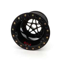 SANDER ENGINEERING S15-175-SO2-B Sprint Wheel 15x17 5in BS Out Side Lock Black